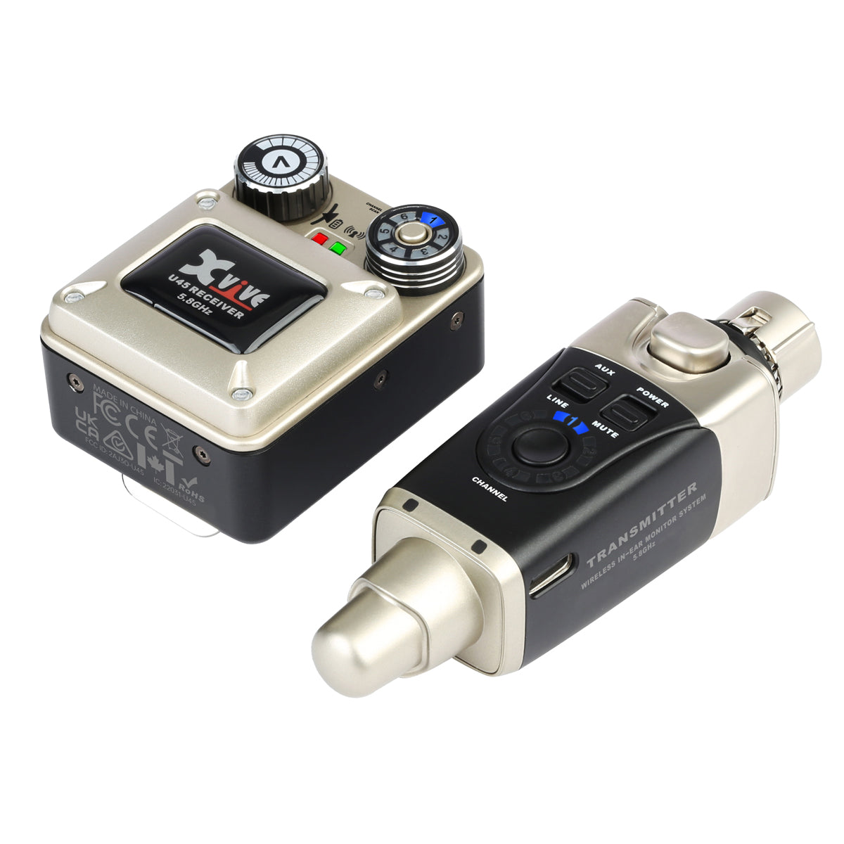 Xvive 5.8GHz Wireless In-Ear System