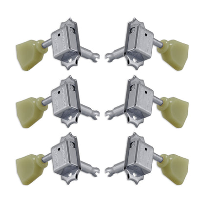 Grover Deluxe Keystone Machineheads – Chrome