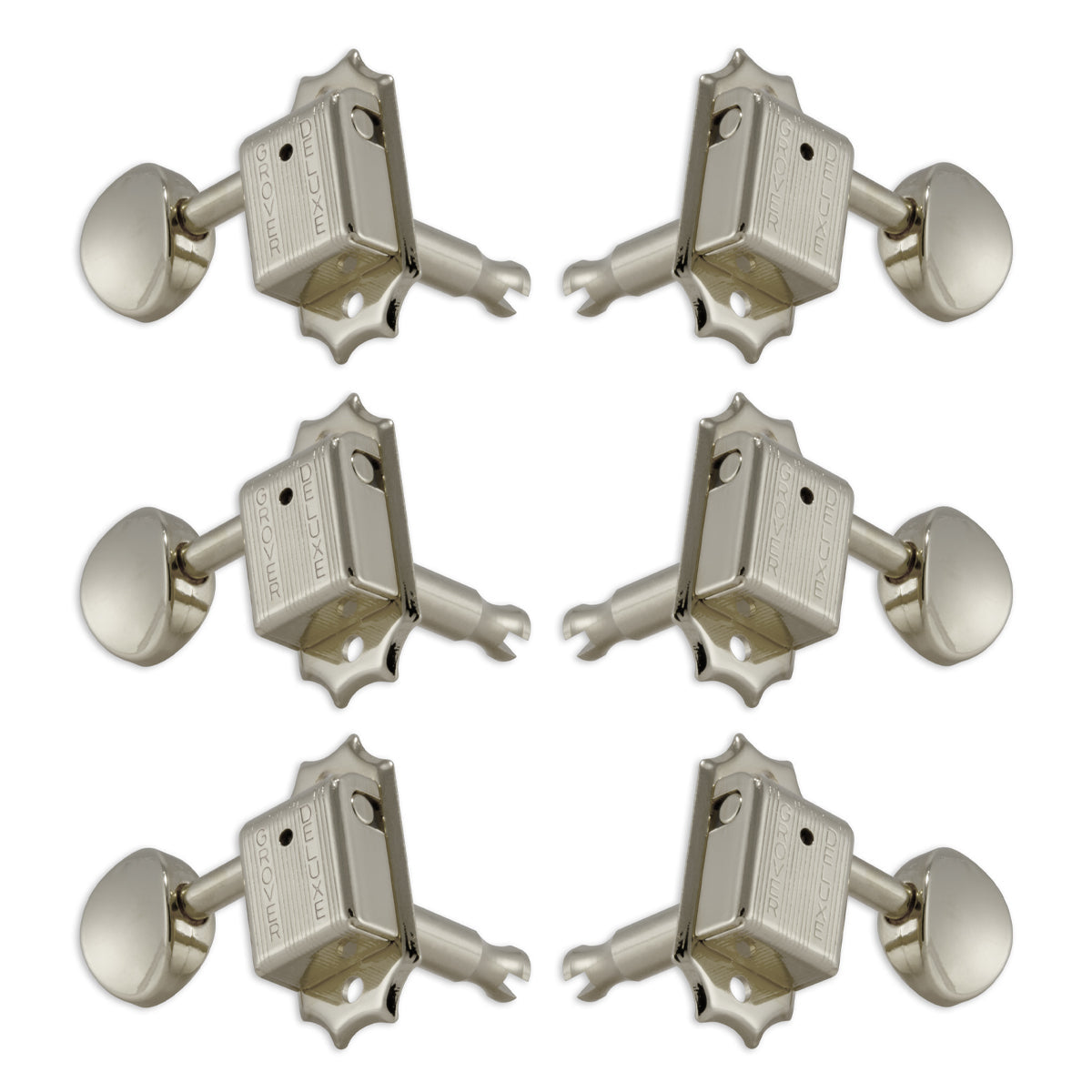 Grover Deluxe Machineheads 3+3 – Nickel