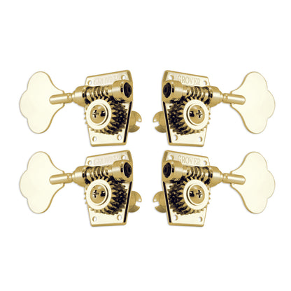 Grover Vintage Bass Machineheads 2+2 – Gold