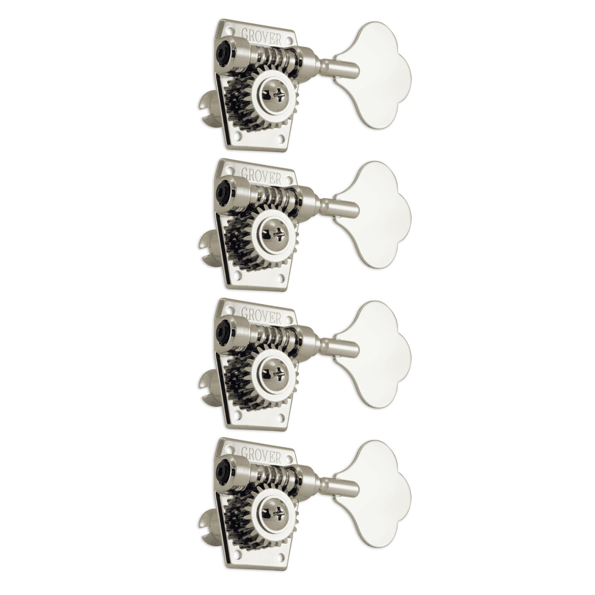 Grover Vintage Bass Machineheads 4-in-line – Nickel