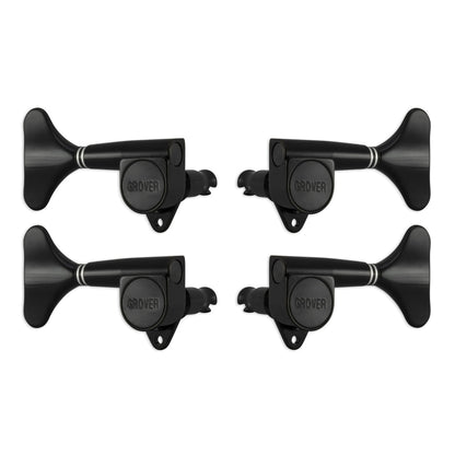Grover Mini Bass Machineheads 2+2 – Black