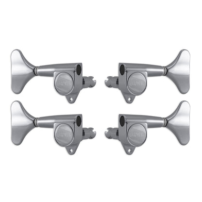 Grover Mini Bass Machineheads 2+2 –Chrome