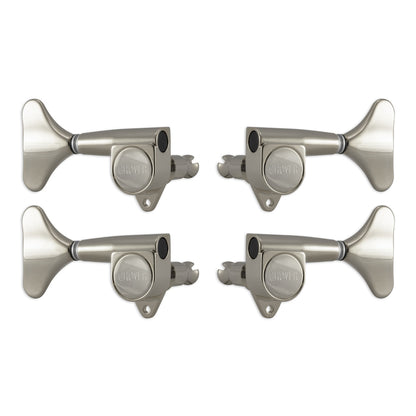 Grover Mini Bass Machineheads 2+2 – Nickel