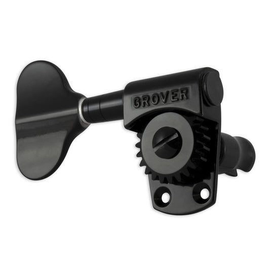 Grover Titan Bass Machineheads 2+2 – Black Chrome