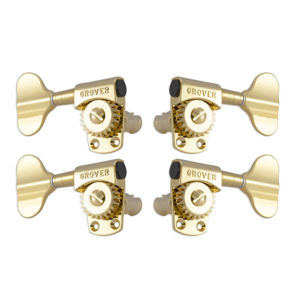 Grover Titan Bass Machineheads 2+2 – Gold