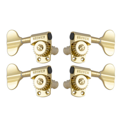 Grover Titan Bass Machineheads 2+2 – Gold