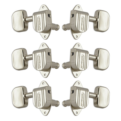 Grover Vintage Imperial 152 Series Machineheads 3+3 – Nickel