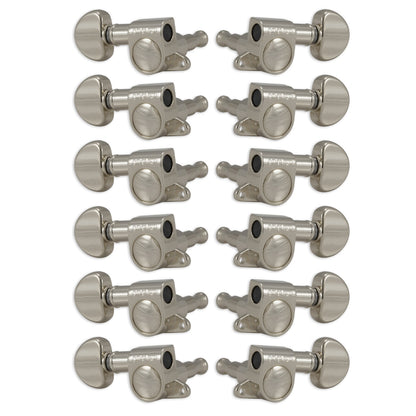 Grover Mini Rotomatics Machineheads 12 String 6+6 – Nickel