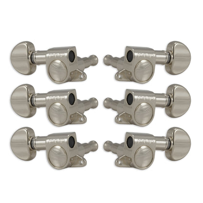 Grover Mini Romatics Machineheads ~ 3+3 ~ Nickel