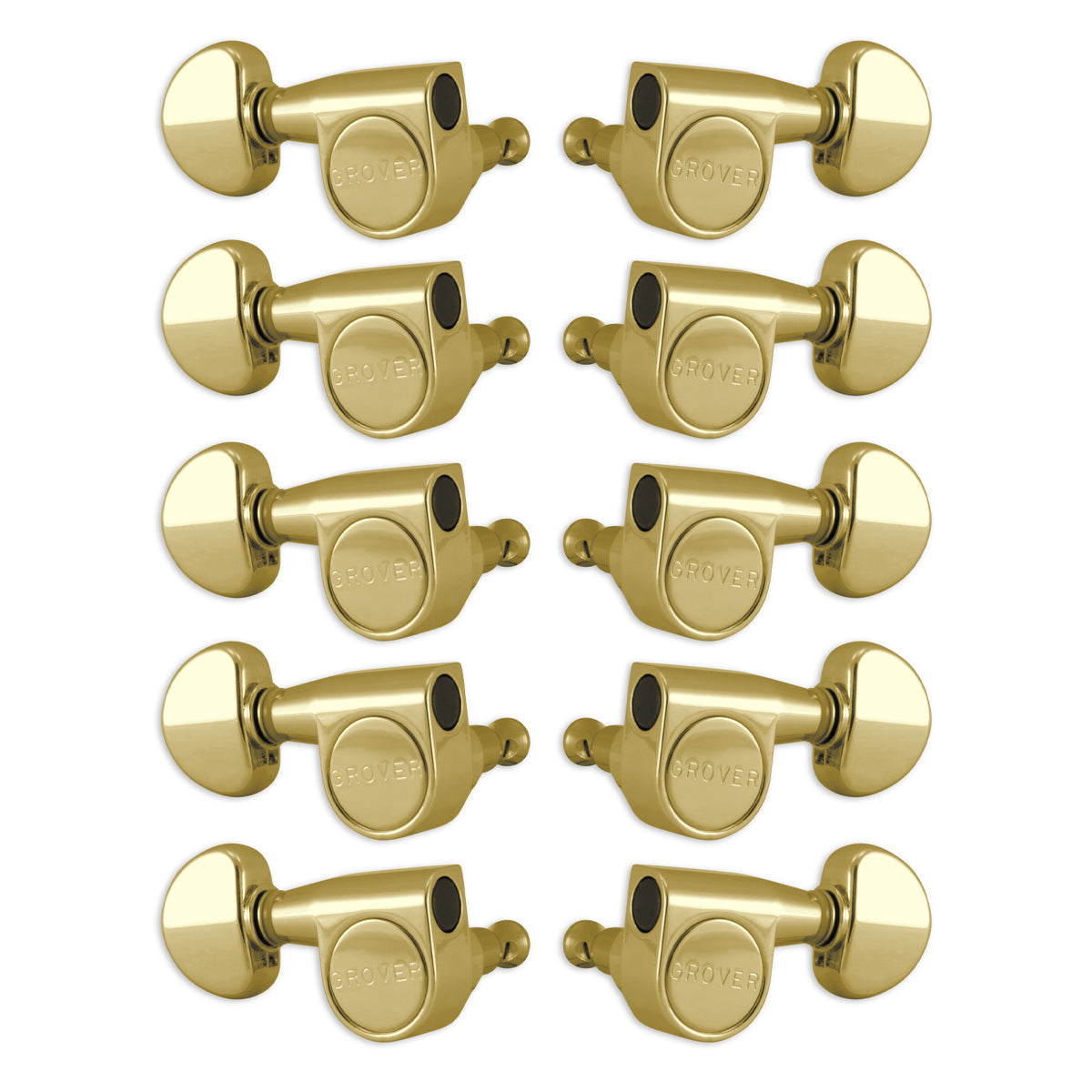 Grover Pedal Steel Guitar Machineheads (Set of 10) – Gold