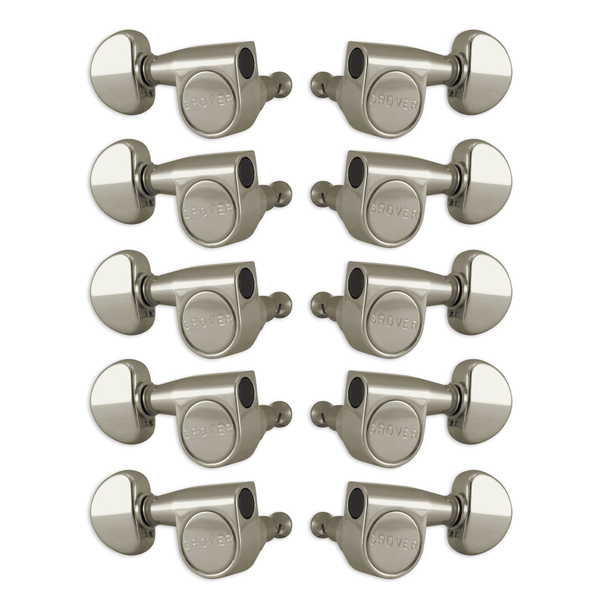 Grover Pedal Steel Guitar Machineheads (Set of 10) – Nickel