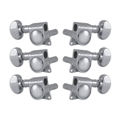 Grover Mini Locking Rotomatics Machineheads 3+3 – Chrome