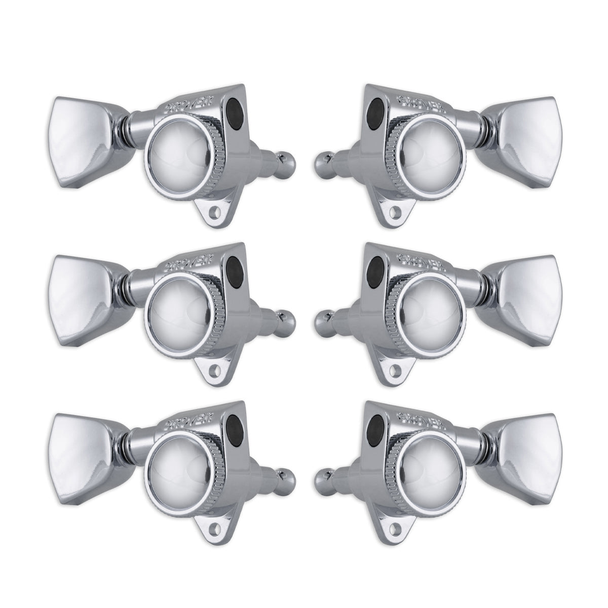 Grover Roto-Grip Machineheads ~ Chrome