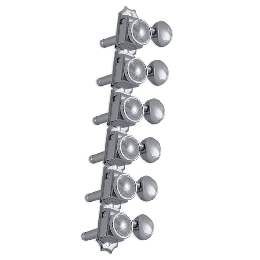 Grover Vintage Locking Machineheads 6 in-line – Chrome