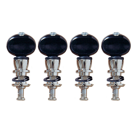 Grover Champion Banjo Pegs (Set of 4) – Nickel