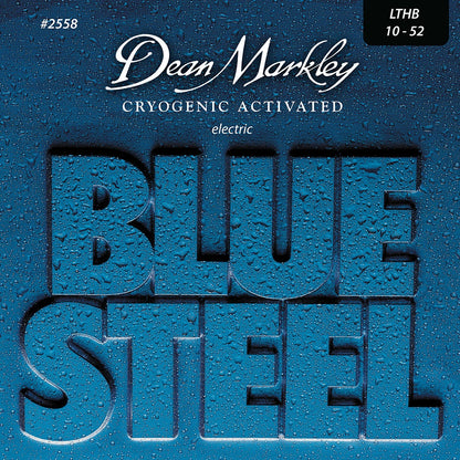 Dean Markley Blue Steel Electric Guitar Strings Light Top Heavy Bottom 10-52