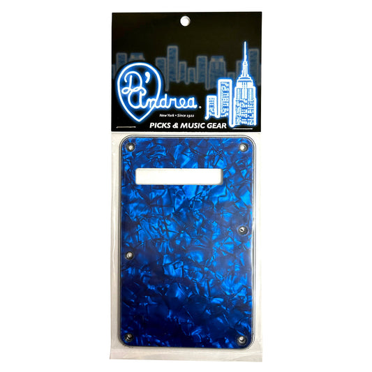 D'Andrea Back plate ~ S-Style ~ Blue Pearl