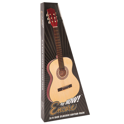 Encore 3/4 Size Classic Guitar Pack ~ Red