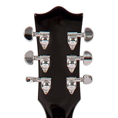 Flamed Tobacco Sunburst Fret-King Eclat Custom Electric Guitar