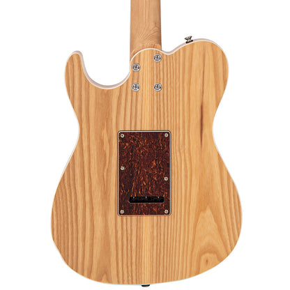 Natural Ash Fret-King Country Squire Semitone De Luxe Electric Guitar