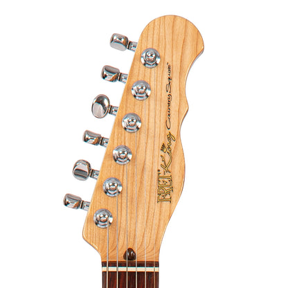 Natural Ash Fret-King Country Squire Semitone De Luxe Electric Guitar