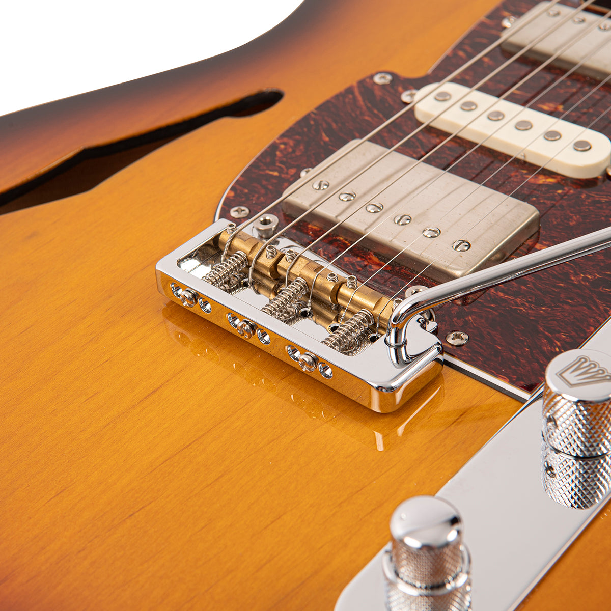 Original Classic Burst Fret-King Country Squire Semitone De Luxe Electric Guitar
