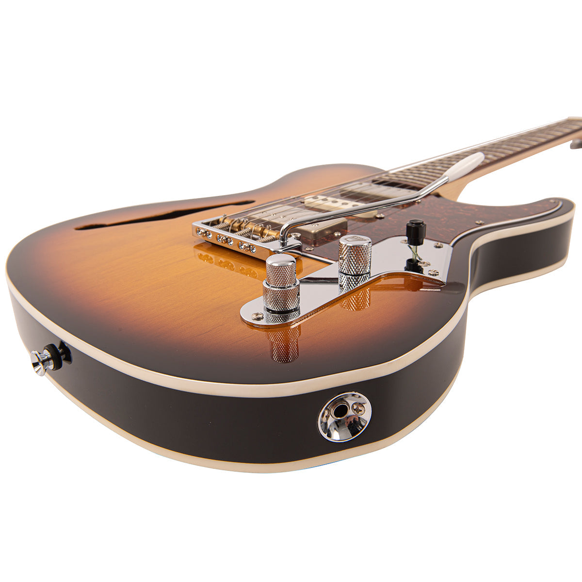 Original Classic Burst Fret-King Country Squire Semitone De Luxe Electric Guitar
