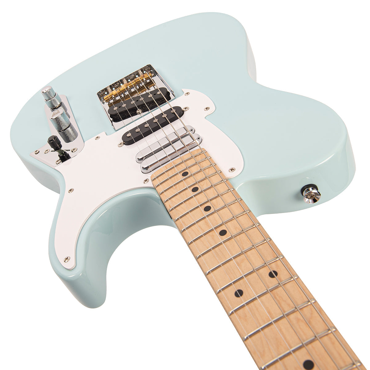 Laguna Blue Fret-King Country Squire Music Row Electric Guitar