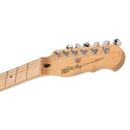 Laguna Blue Fret-King Country Squire Music Row Electric Guitar