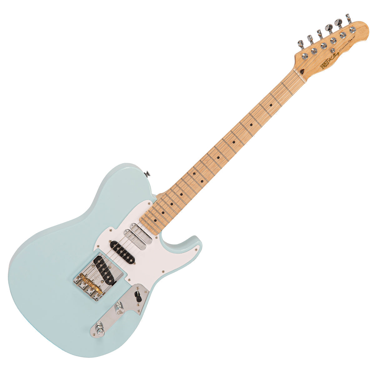 Laguna Blue Fret-King Country Squire Music Row Electric Guitar