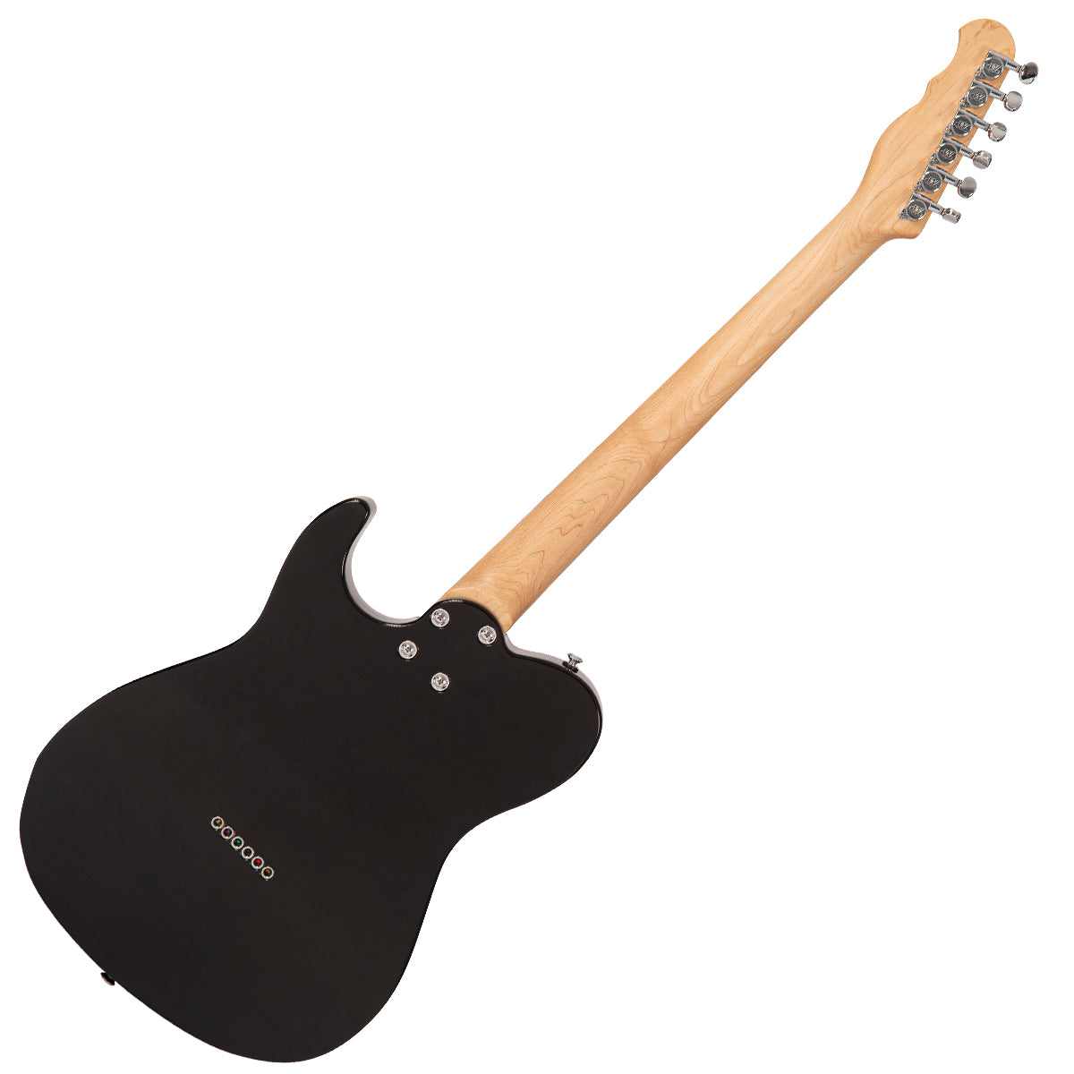Gloss Black Fret-King Country Squire Stealth Electric Guitar