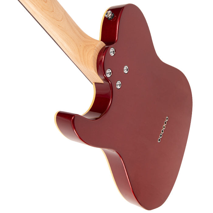 Candy Apple Red Fret-King Country Squire Stealth Electric Guitar