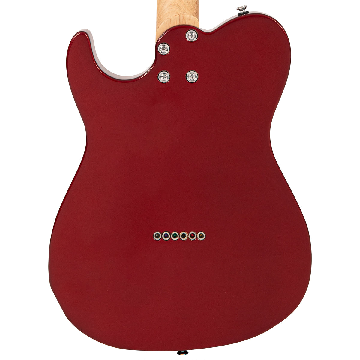 Candy Apple Red Fret-King Country Squire Stealth Electric Guitar