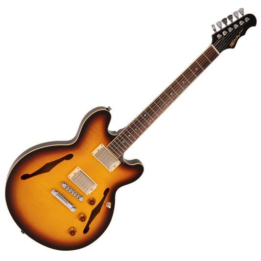 Tobacco Sunburst Fret-King Elise Custom Electric Guitar