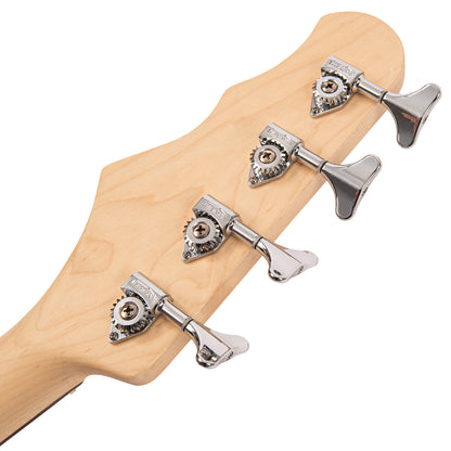 Natural Ash Fret-King Perception Custom Bass Guitar