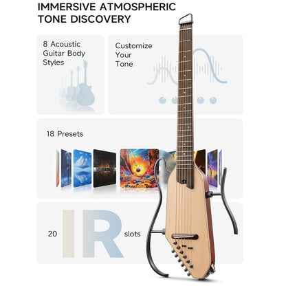 Donner HUSH-1PRONAT Guitar