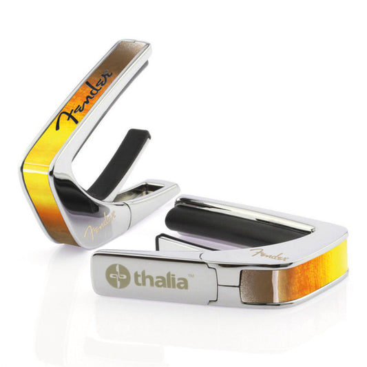 Fender® by Thalia Capo ~ Sunburst ~ Black Spaghetti Logo