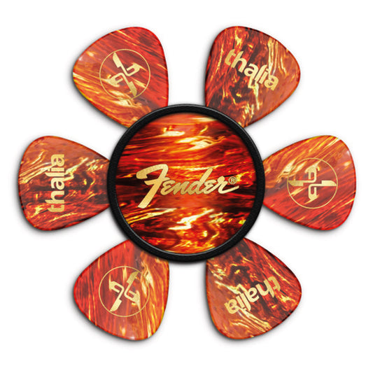 Fender® by Thalia Pick Puck ~ Tortoiseshell ~ Perrine Logo