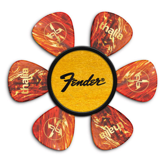 Fender® by Thalia Pick Puck ~ Maple ~ Black Perrine Logo