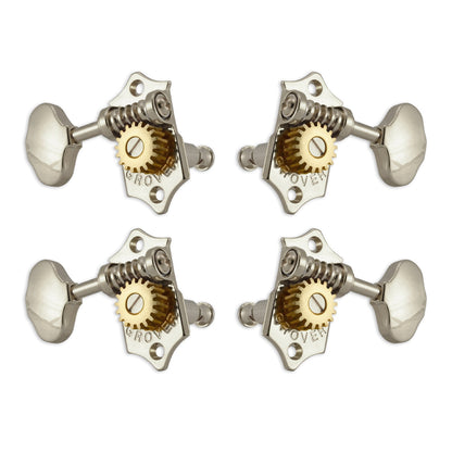 Grover U98 Series Sta-Tite Ukulele Pegs (Set of 4) – Nickel