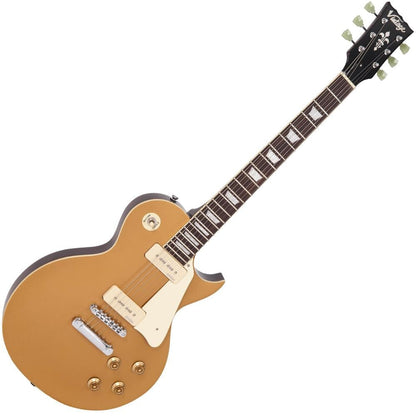Gold Top Vintage V100 ReIssued Electric Guitar
