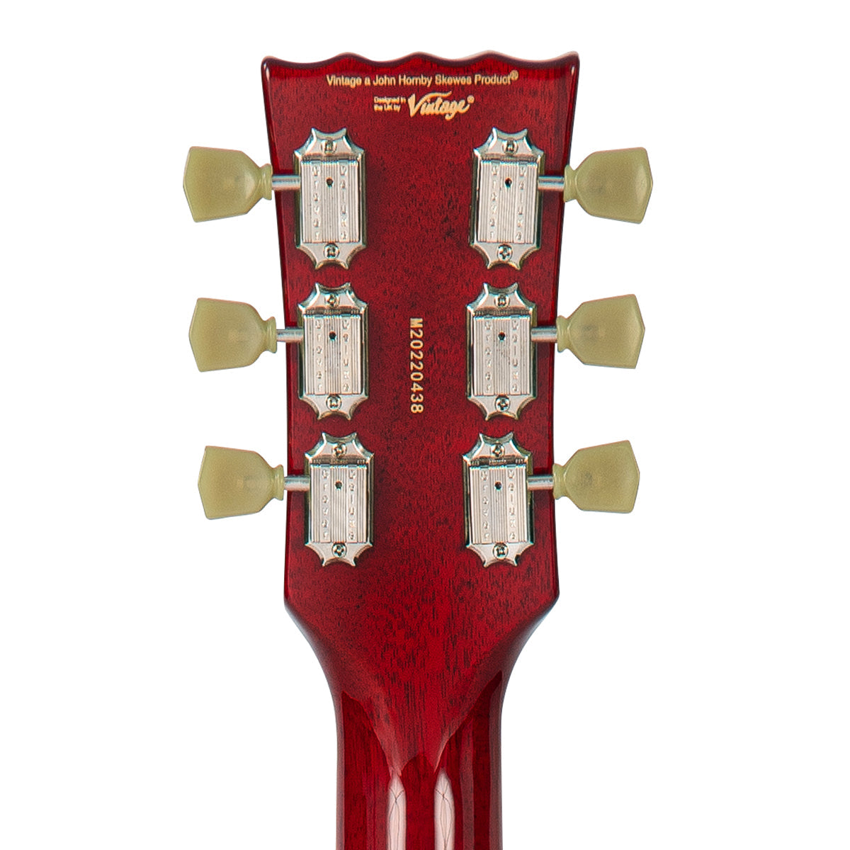 Cherry Sunburst Vintage V100P ReIssued Electric Guitar