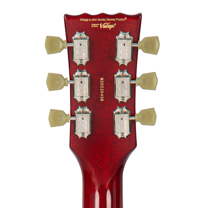 Cherry Sunburst Vintage V100P ReIssued Electric Guitar