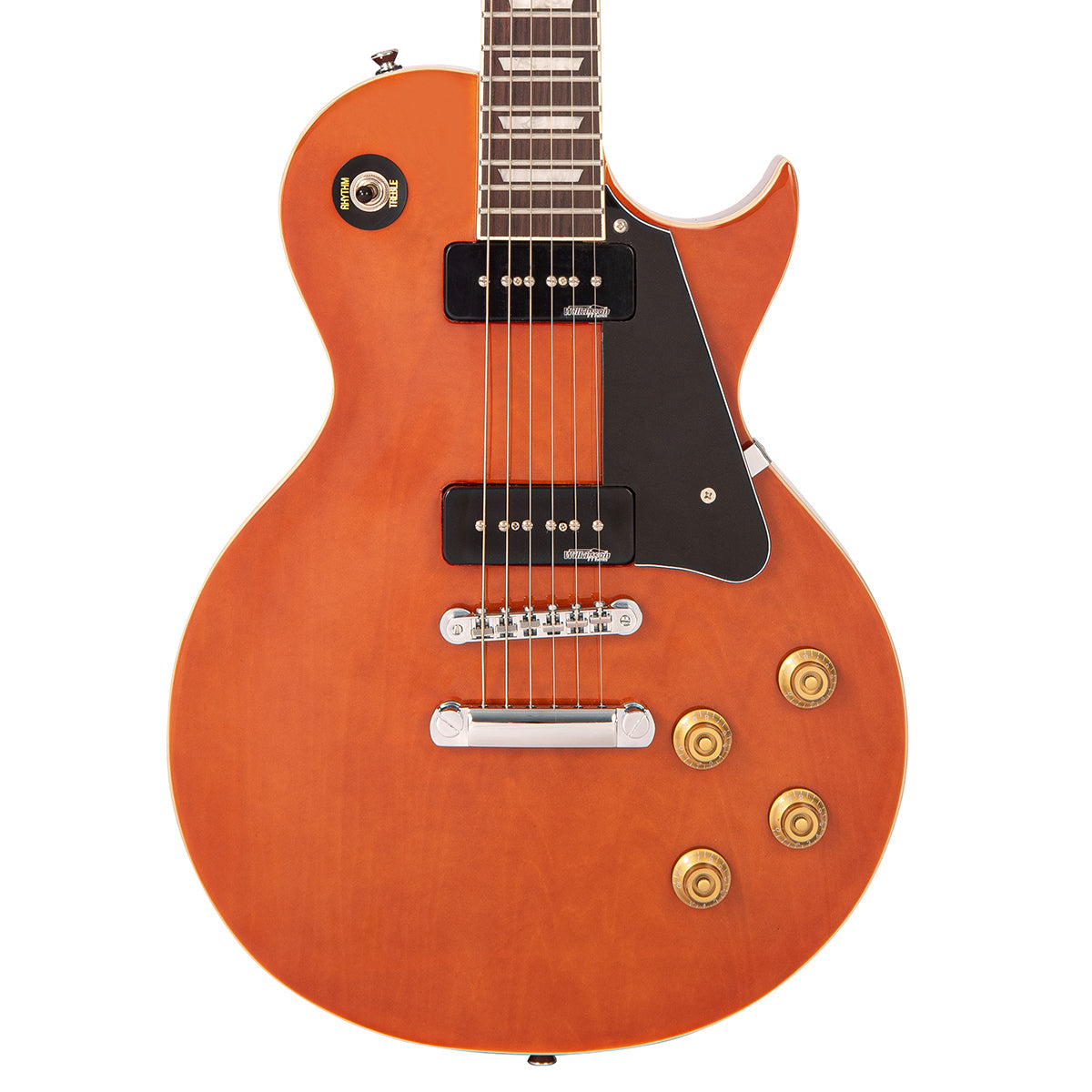 Natural Mahogany Vintage V100P ReIssued Electric Guitar