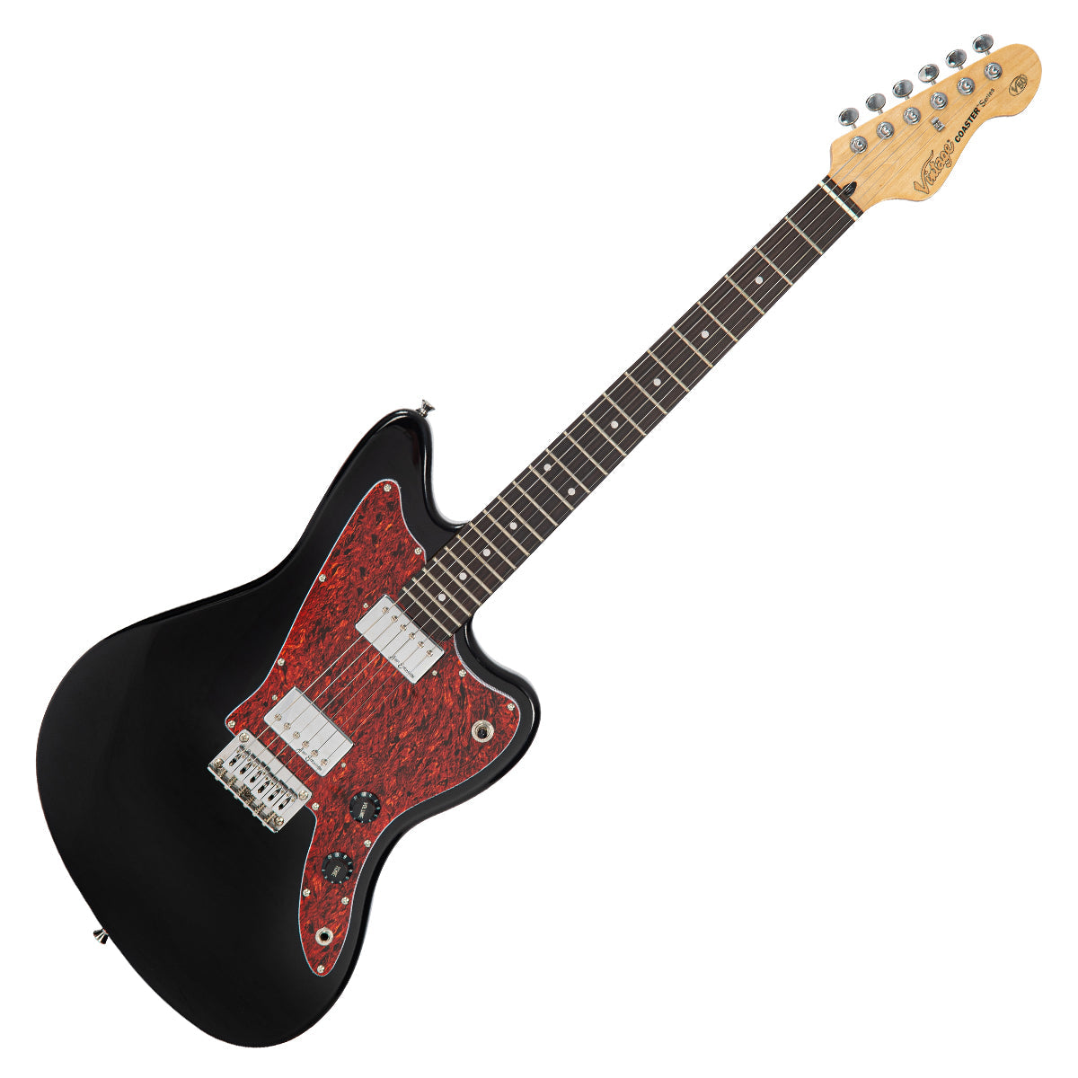 Boulevard Black Vintage V50 Coaster Series Electric Guitar 