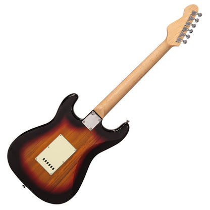 3 Tone Sunburst Vintage V60 Coaster Series Electric Guitar Pack