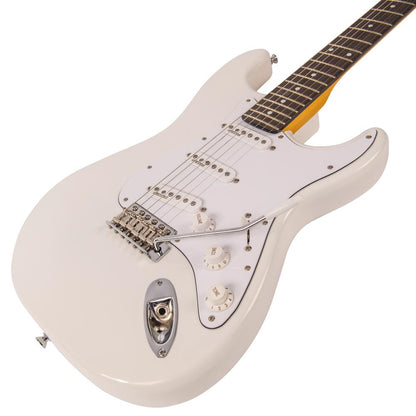 Olympia White 'Fillmore' Vintage V6JMH ReIssued Electric Guitar