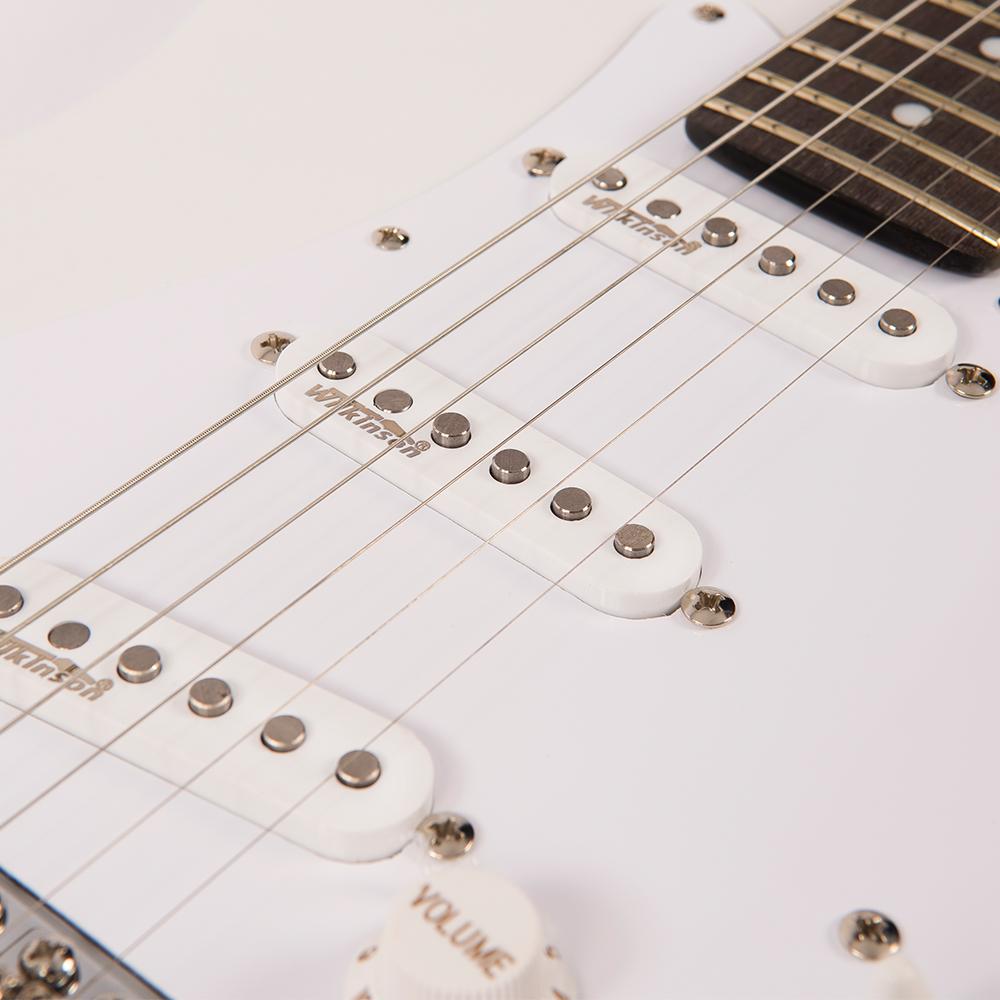 Olympia White 'Fillmore' Vintage V6JMH ReIssued Electric Guitar