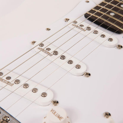Olympia White 'Fillmore' Vintage V6JMH ReIssued Electric Guitar